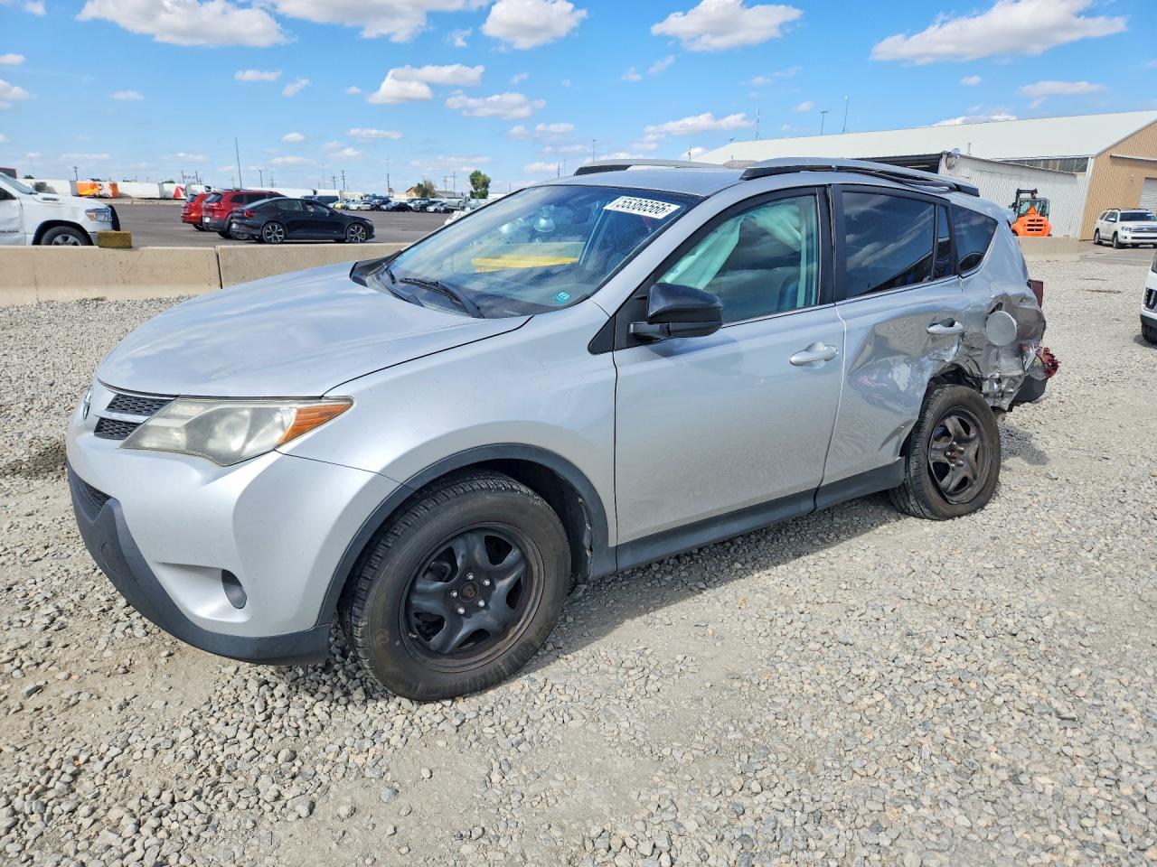 2014 Toyota Rav4 Le Silver vin: 2T3BFREV8EW136475