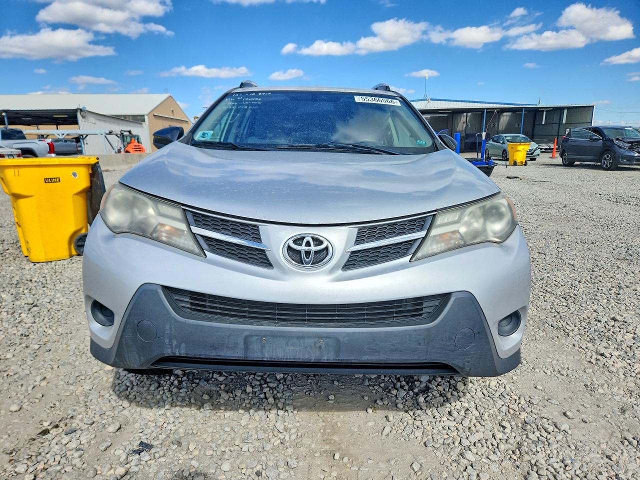 2014 Toyota Rav4 Le Silver vin: 2T3BFREV8EW136475