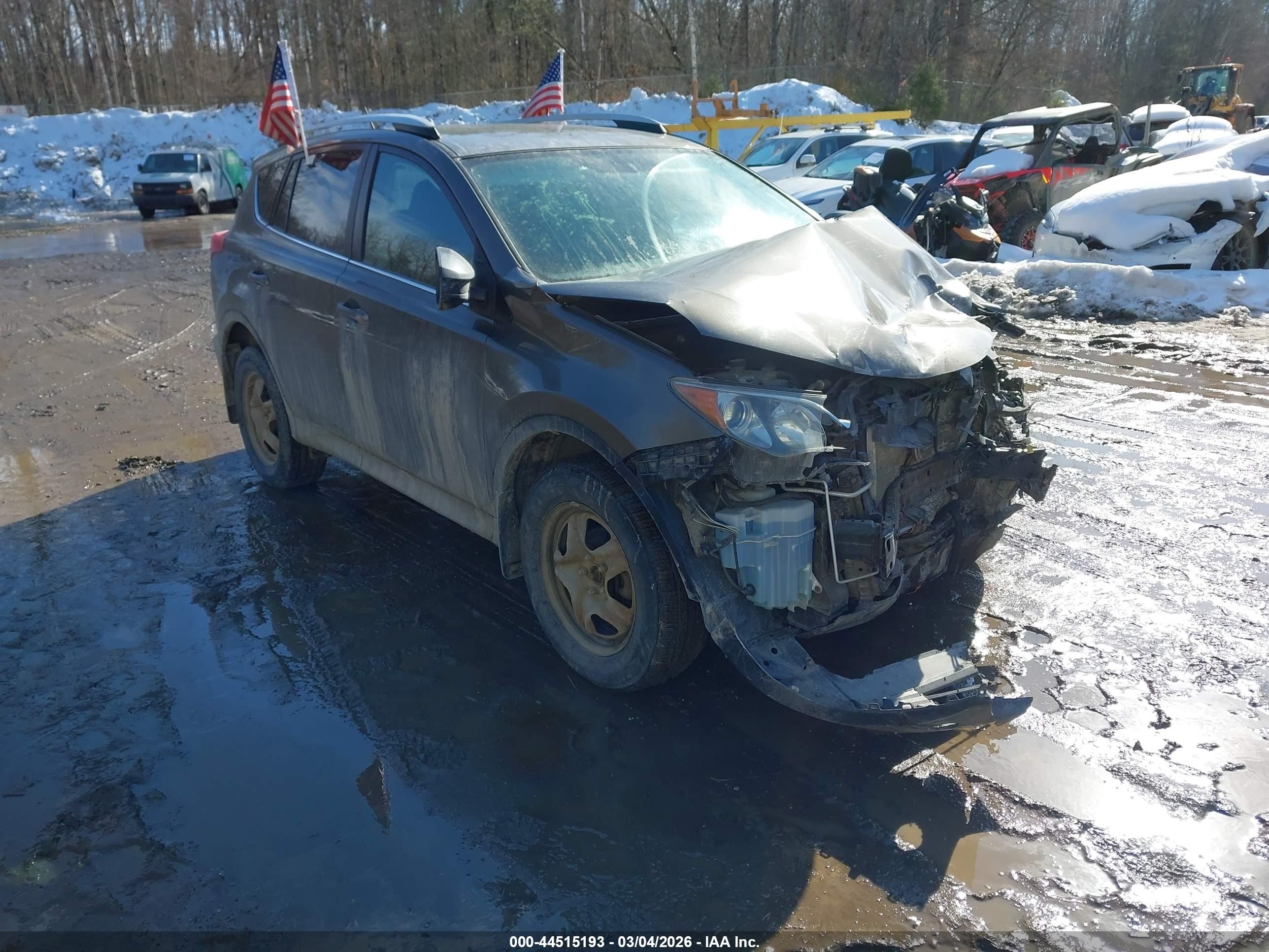 2015 Toyota Rav4 Le Gold vin: 2T3BFREV8FW250493