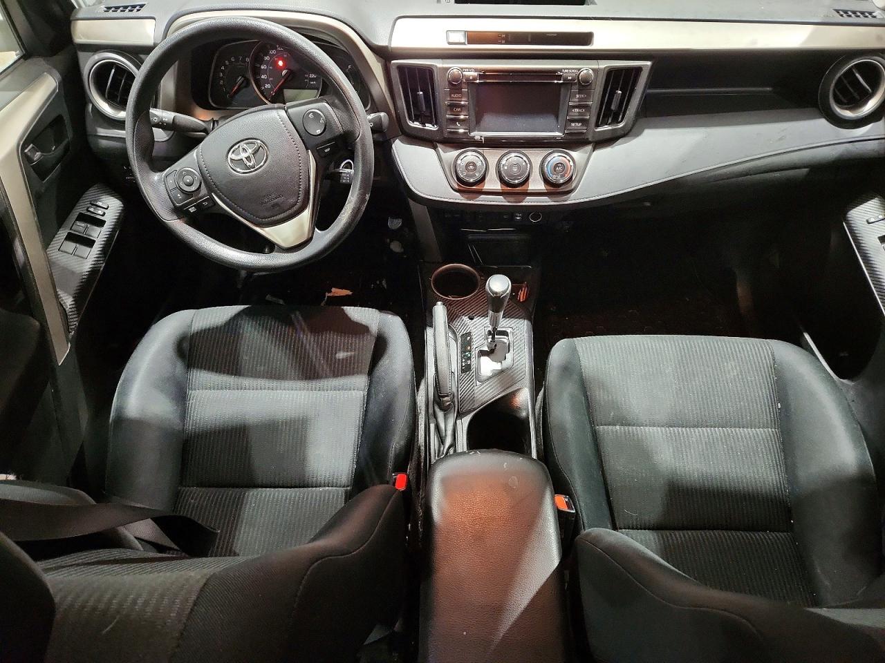2015 Toyota Rav4 Le White vin: 2T3BFREV8FW384100