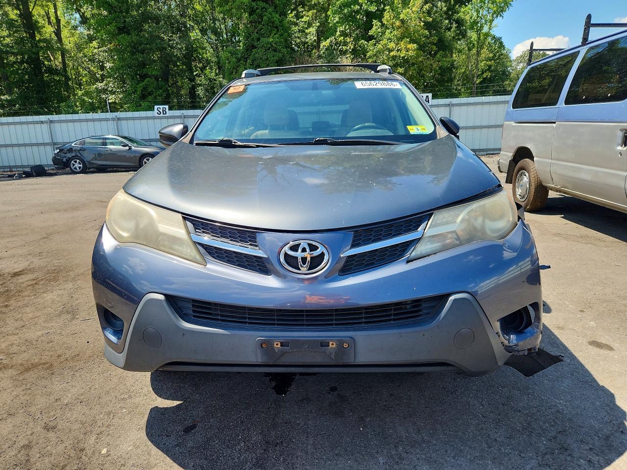 2013 Toyota Rav4 Le Blue vin: 2T3BFREV9DW012651
