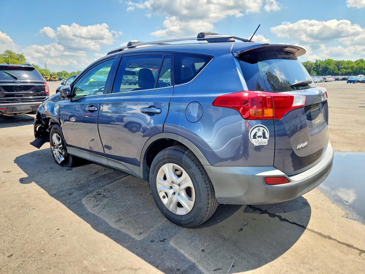 2013 Toyota Rav4 Le Blue vin: 2T3BFREV9DW012651