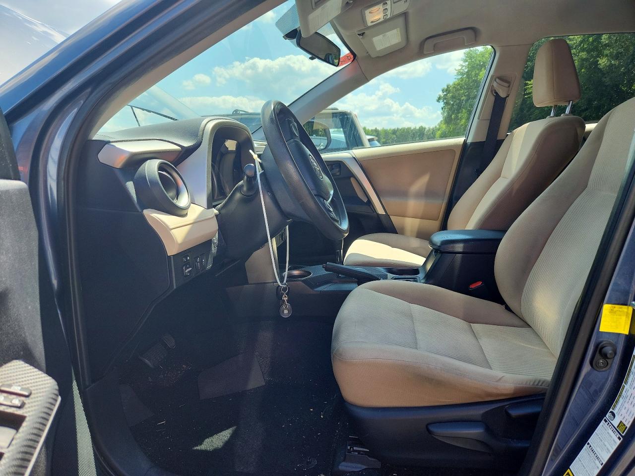 2013 Toyota Rav4 Le Blue vin: 2T3BFREV9DW012651