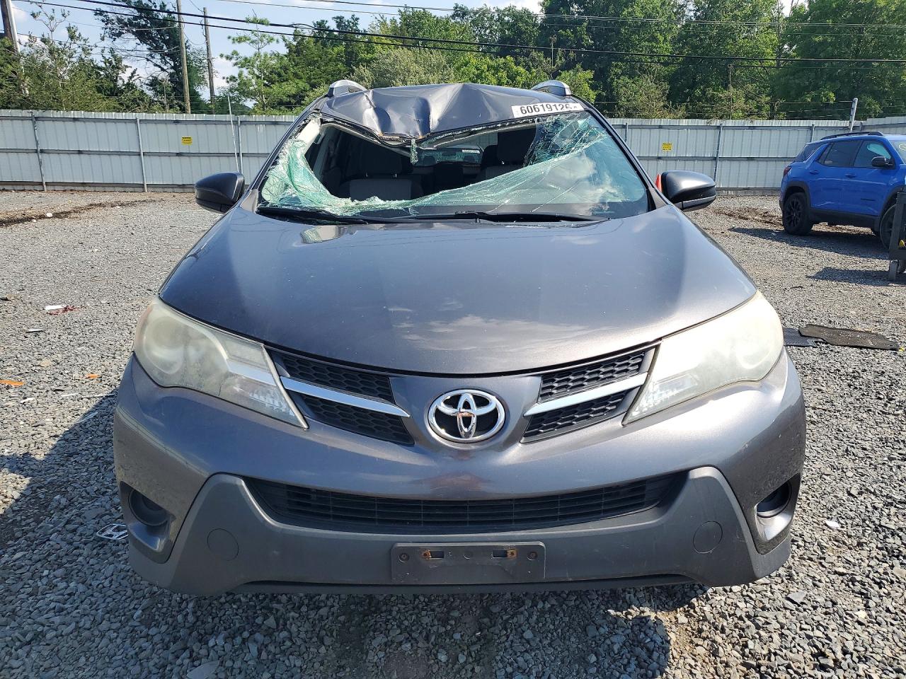 2013 Toyota Rav4 Le Gray vin: 2T3BFREV9DW017025