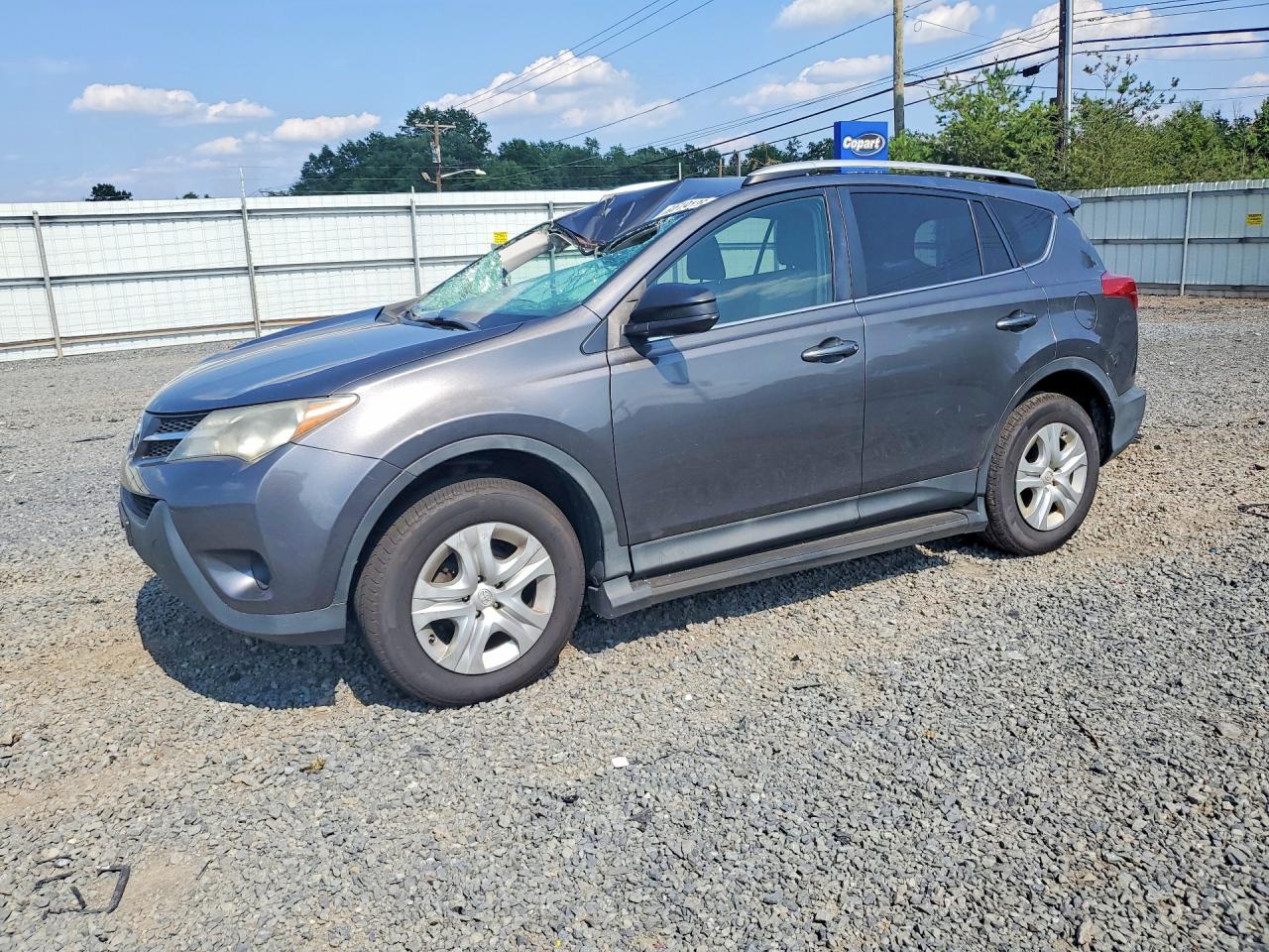 2013 Toyota Rav4 Le Gray vin: 2T3BFREV9DW017025