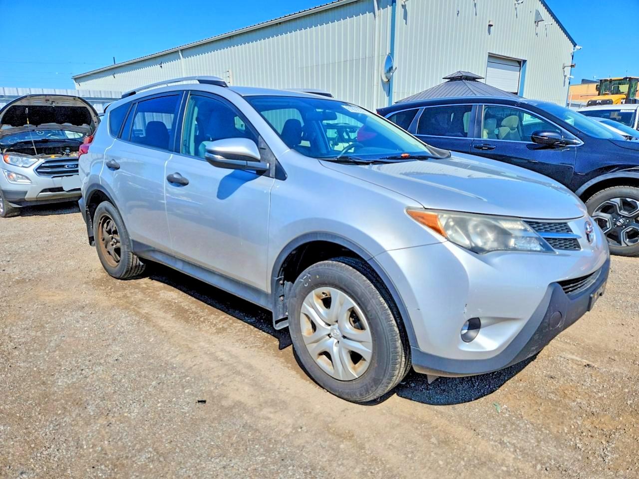 2013 Toyota Rav4 Le Silver vin: 2T3BFREV9DW046556
