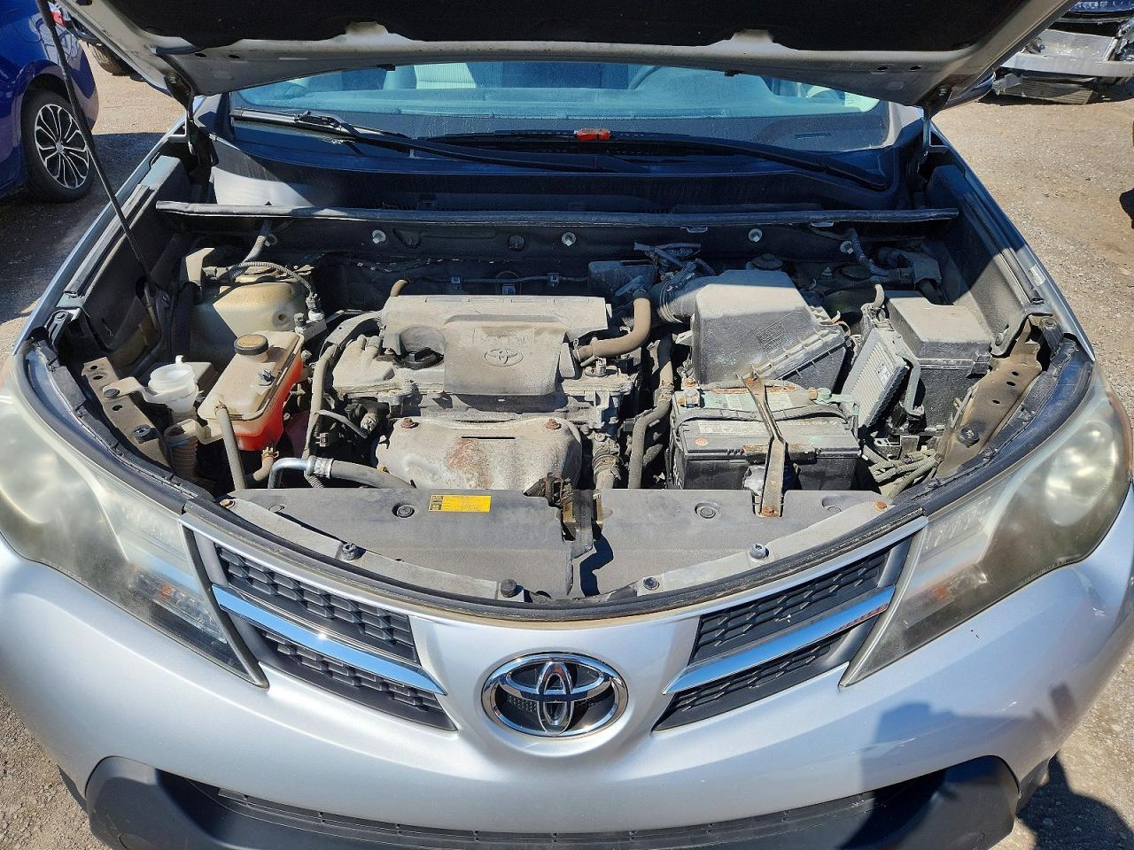 2013 Toyota Rav4 Le Silver vin: 2T3BFREV9DW046556