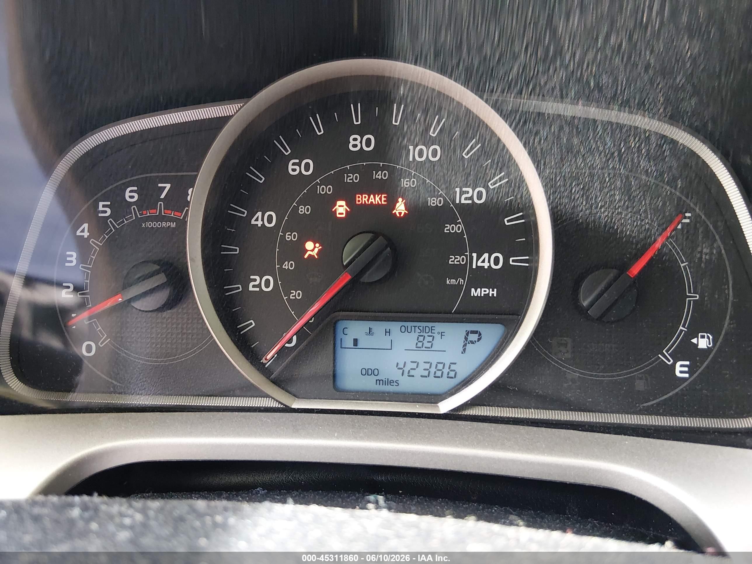 2013 Toyota Rav4 Le Dark Blue vin: 2T3BFREV9DW103421