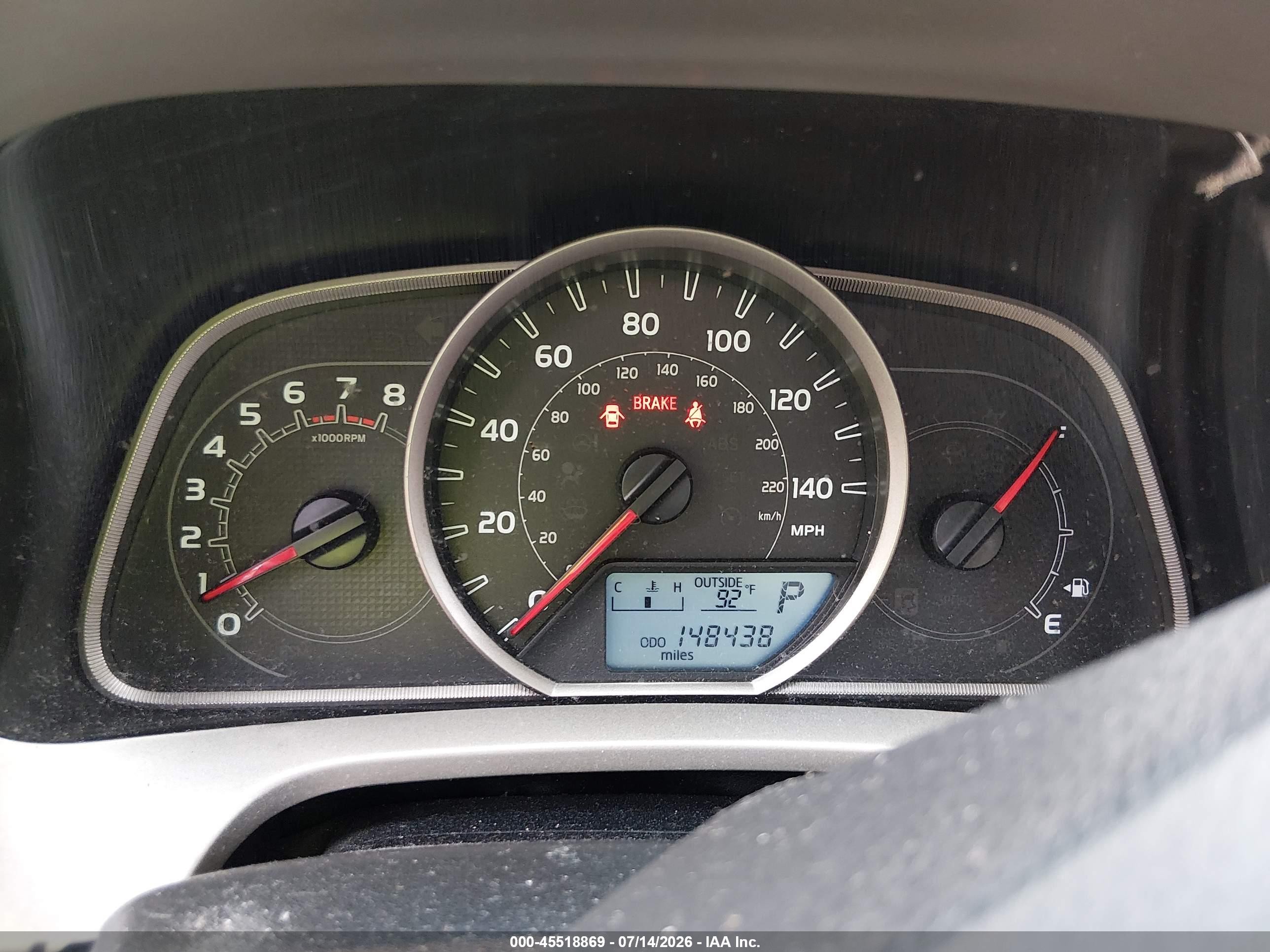 2013 Toyota Rav4 Le White vin: 2T3BFREV9DW108862