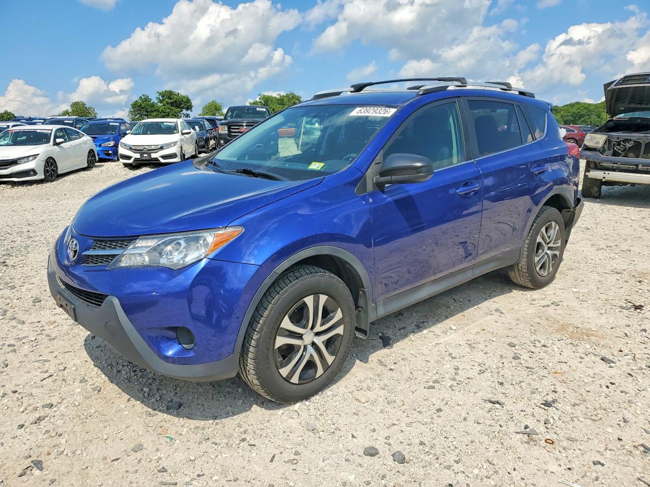 2014 Toyota Rav4 Le Blue vin: 2T3BFREV9EW129485