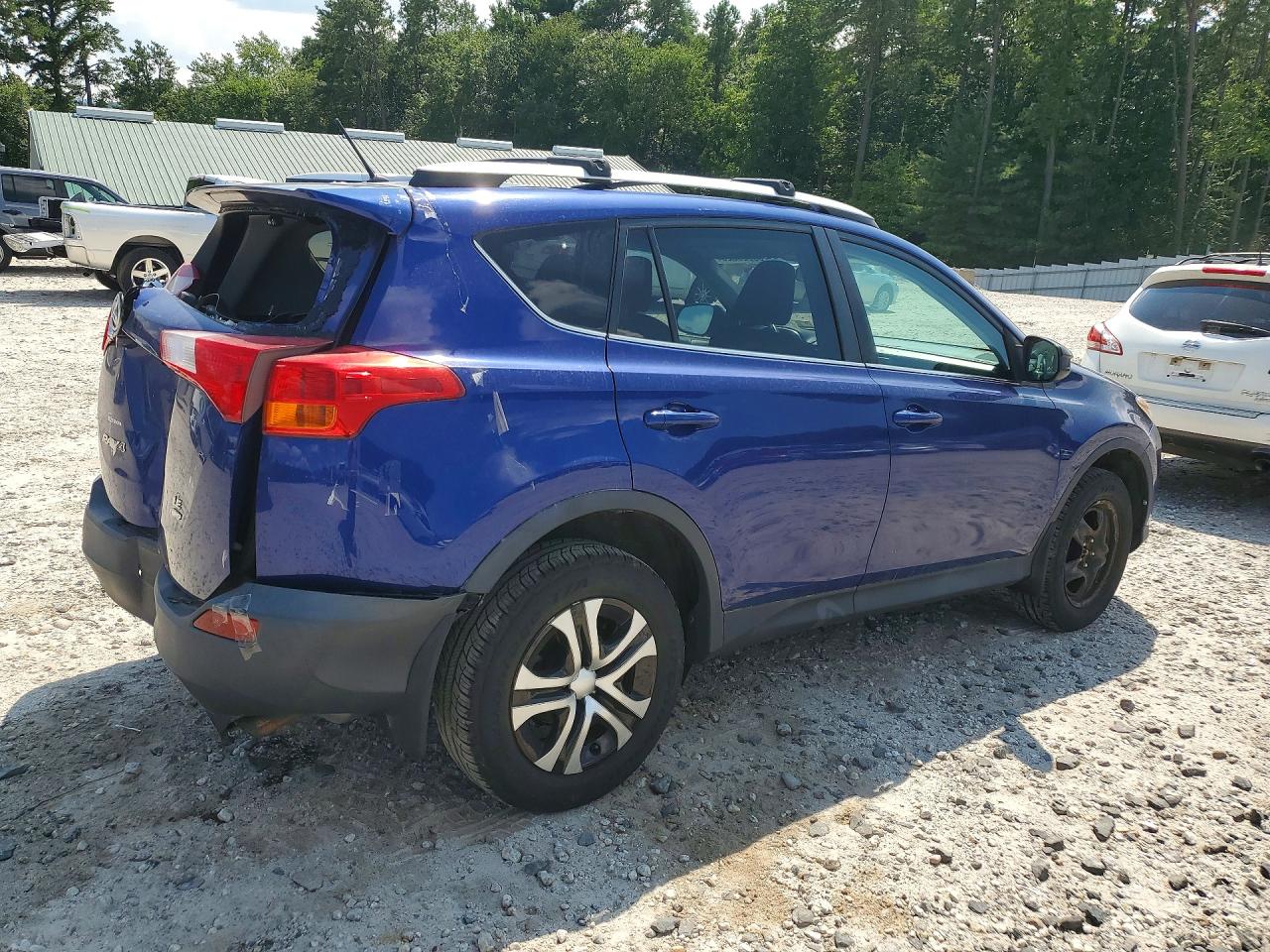 2014 Toyota Rav4 Le Blue vin: 2T3BFREV9EW129485