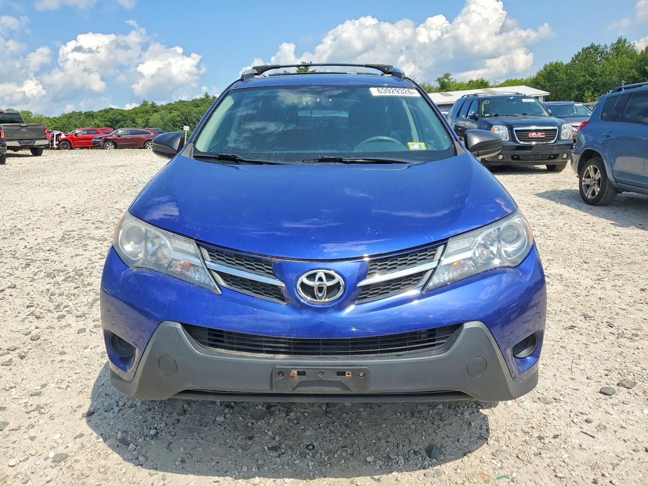 2014 Toyota Rav4 Le Blue vin: 2T3BFREV9EW129485