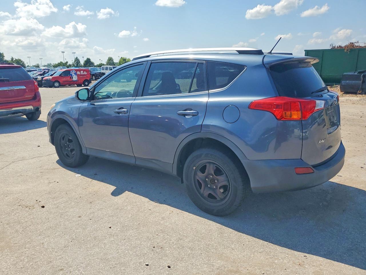 2014 Toyota Rav4 Le Blue vin: 2T3BFREV9EW182199
