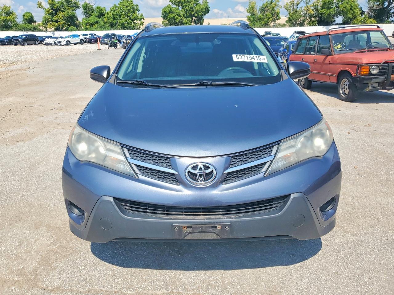2014 Toyota Rav4 Le Blue vin: 2T3BFREV9EW182199