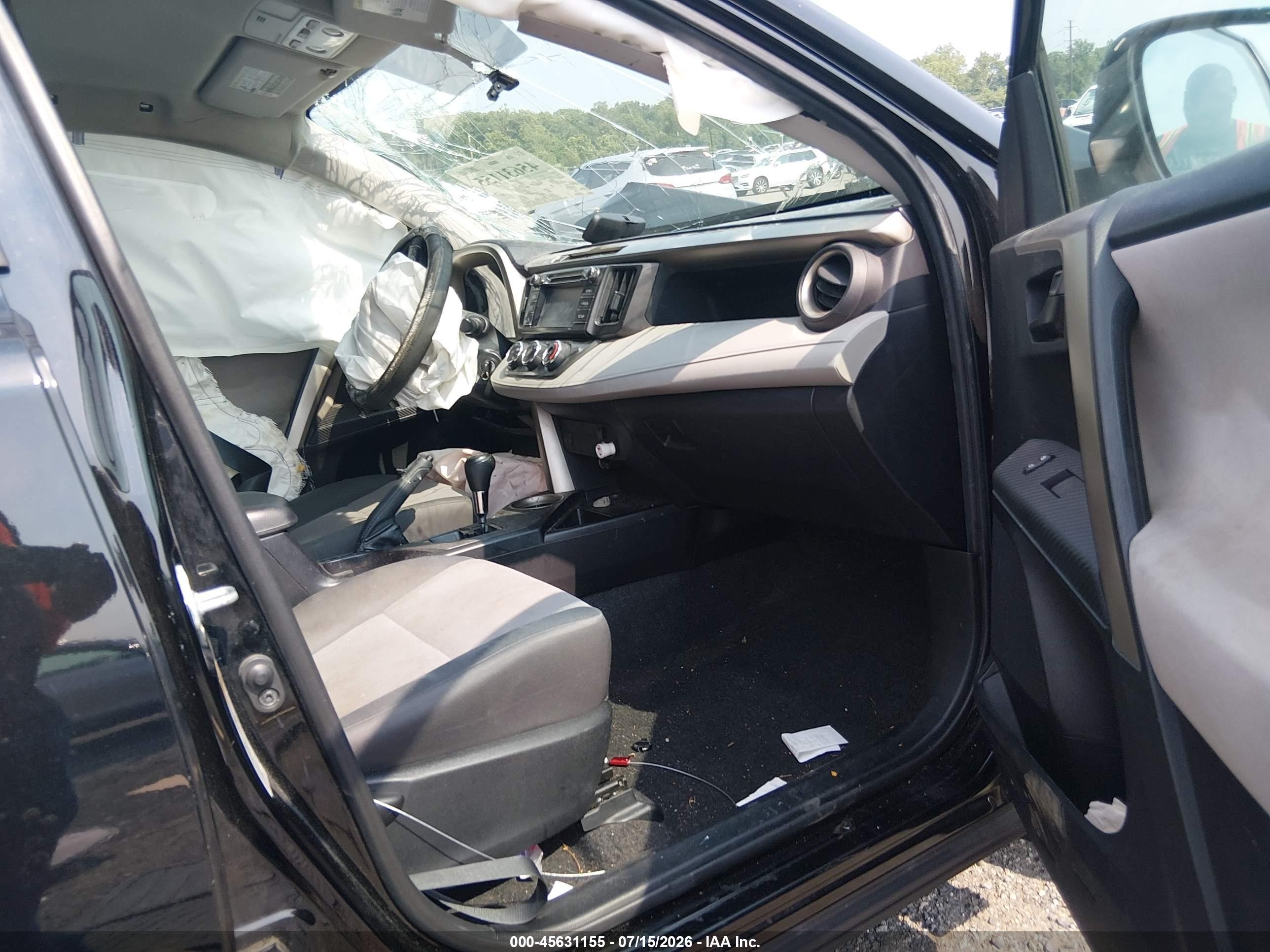2014 Toyota Rav4 Le Black vin: 2T3BFREV9EW220000