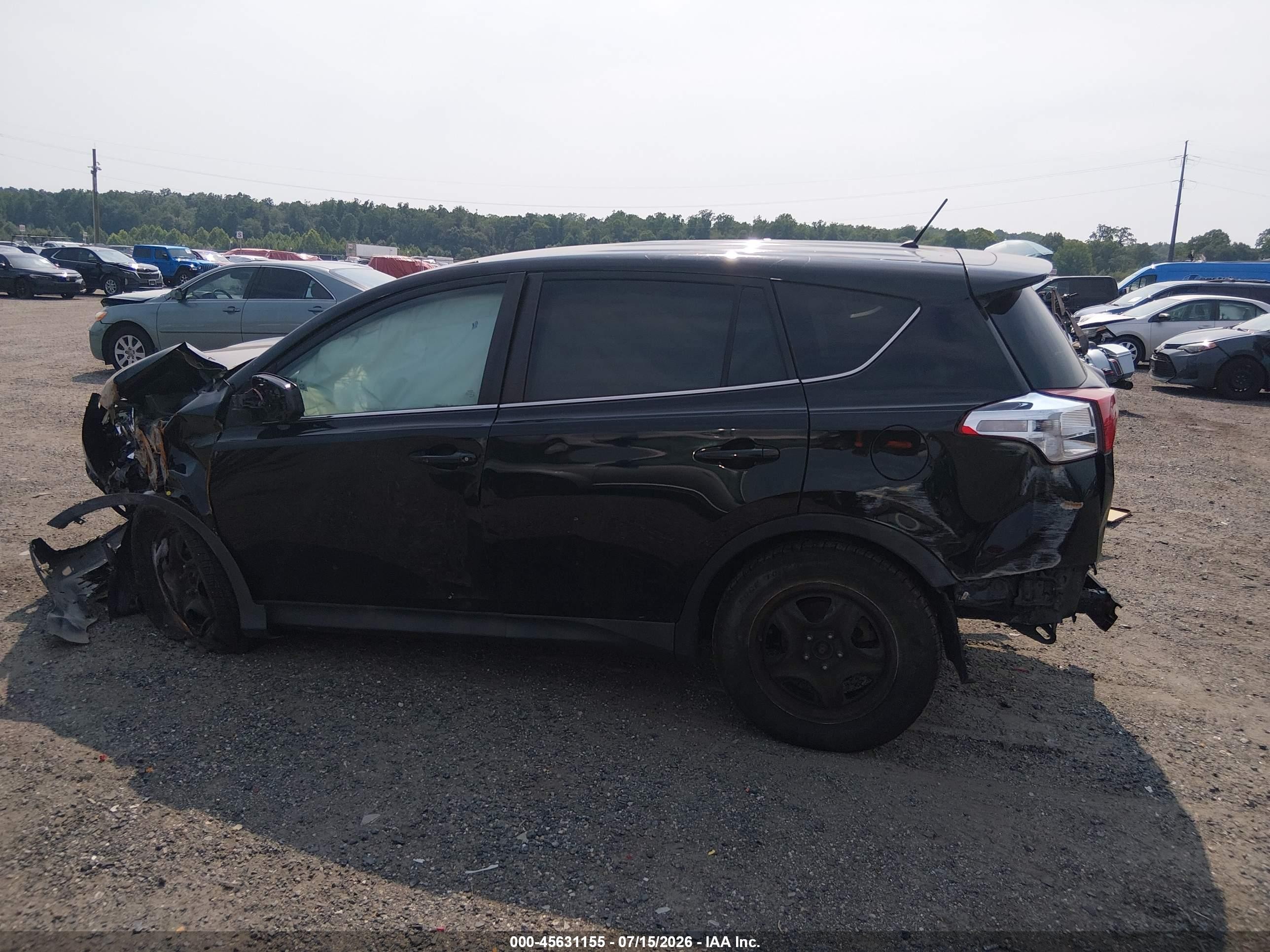 2014 Toyota Rav4 Le Black vin: 2T3BFREV9EW220000