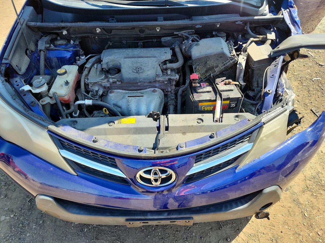 2014 Toyota Rav4 Le Blue vin: 2T3BFREV9EW228467