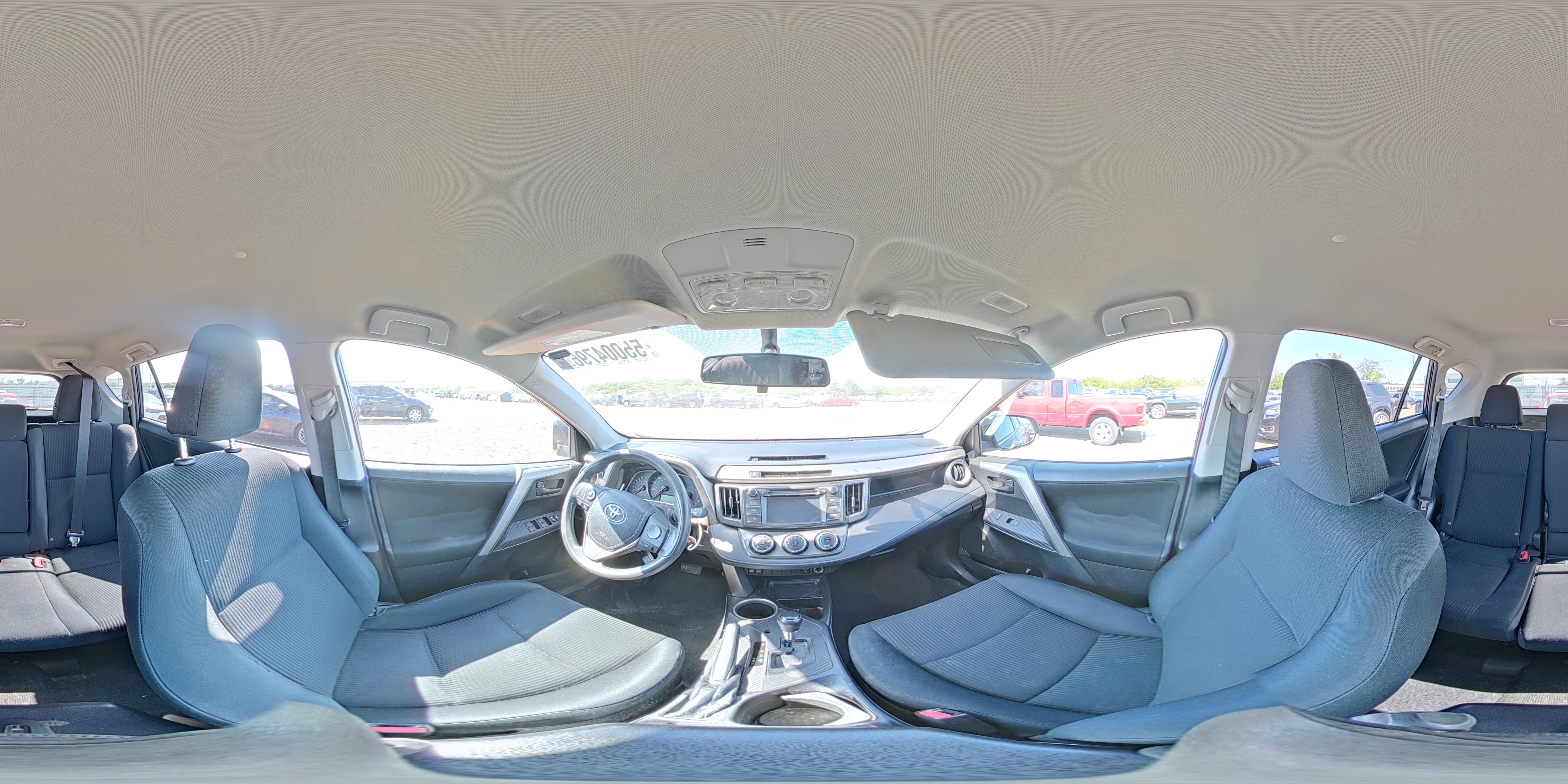 2014 Toyota Rav4 Le Blue vin: 2T3BFREV9EW228467