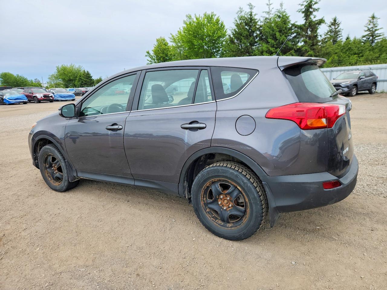 2015 Toyota Rav4 Le Gray vin: 2T3BFREV9FW275242