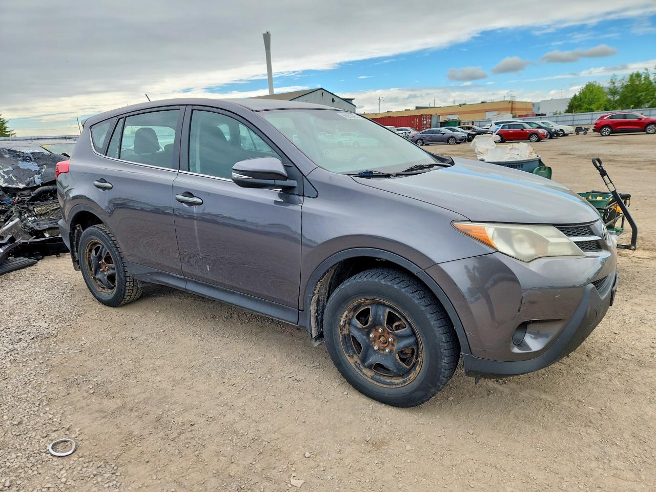 2015 Toyota Rav4 Le Gray vin: 2T3BFREV9FW275242