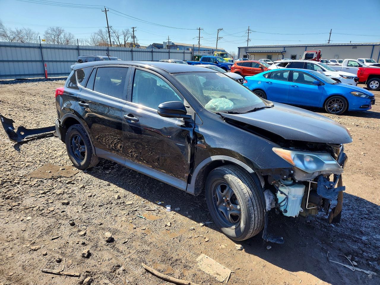 2015 Toyota Rav4 Le Black vin: 2T3BFREV9FW278402