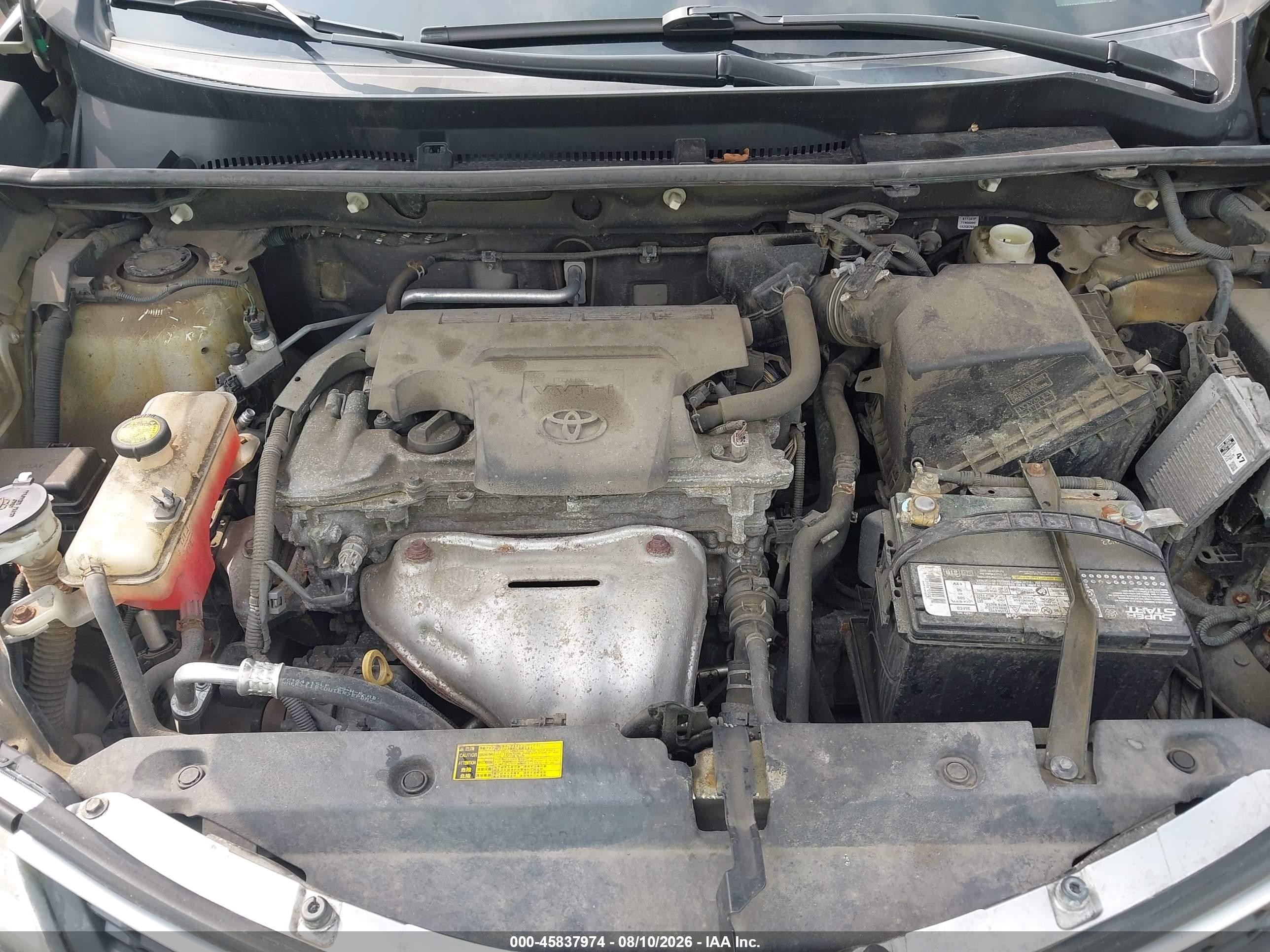 2015 Toyota Rav4 Le Silver vin: 2T3BFREV9FW300821