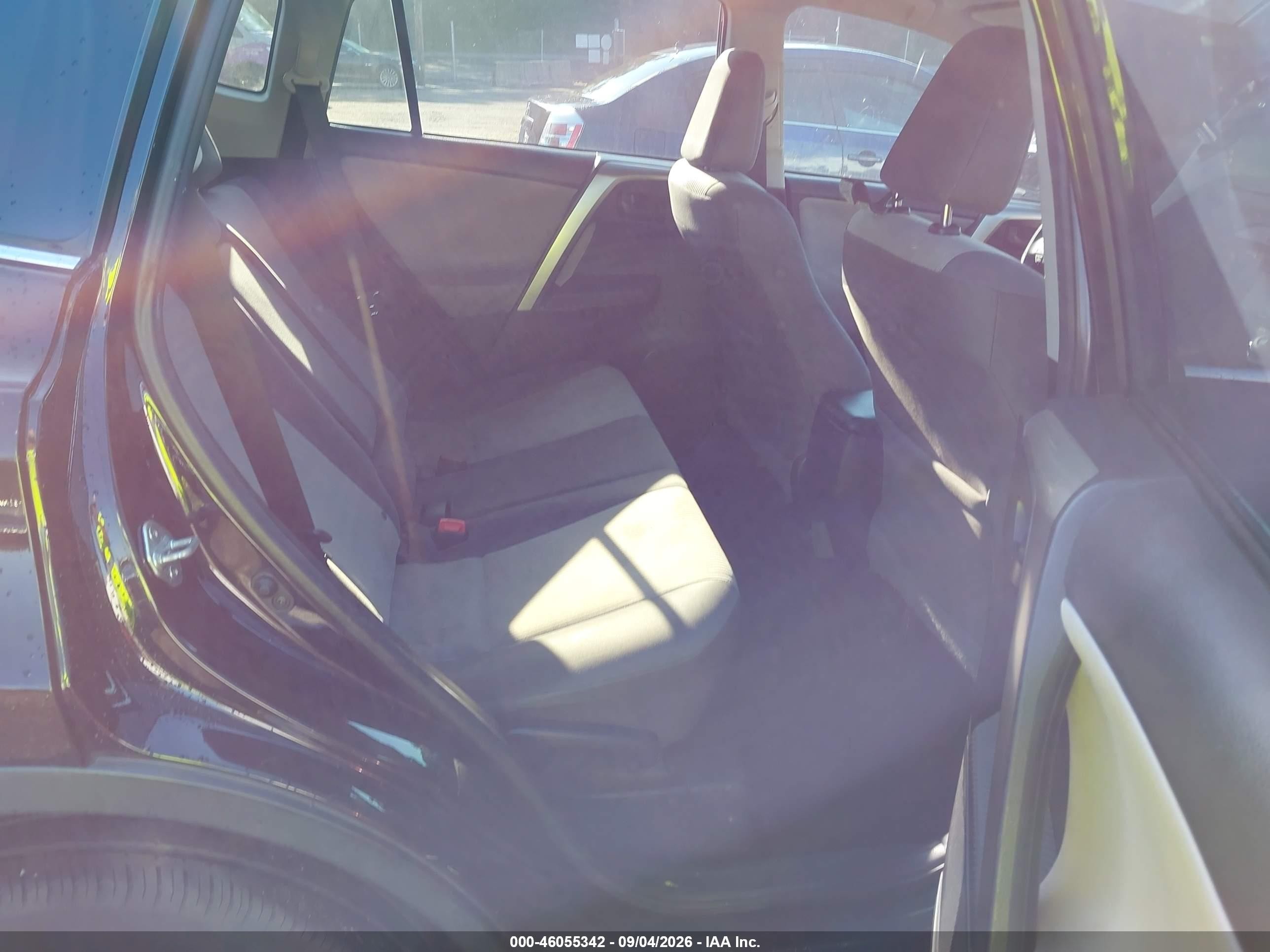 2015 Toyota Rav4 Le Черный vin: 2T3BFREV9FW391282