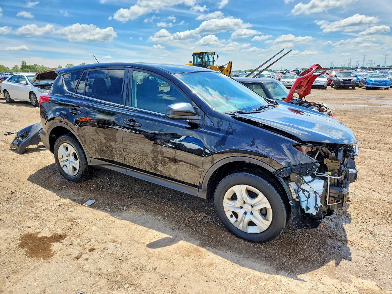 2015 Toyota Rav4 Le Black vin: 2T3BFREV9FW391573