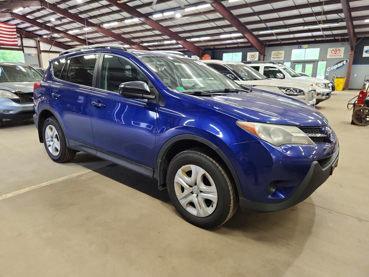 2015 Toyota Rav4 Le Синий vin: 2T3BFREV9FW404015