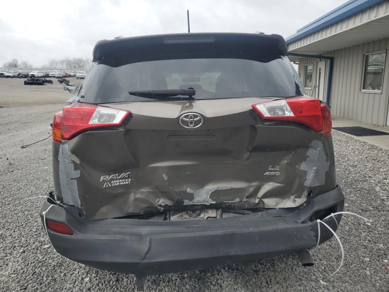 2013 Toyota Rav4 Le Gray vin: 2T3BFREVXDW005675