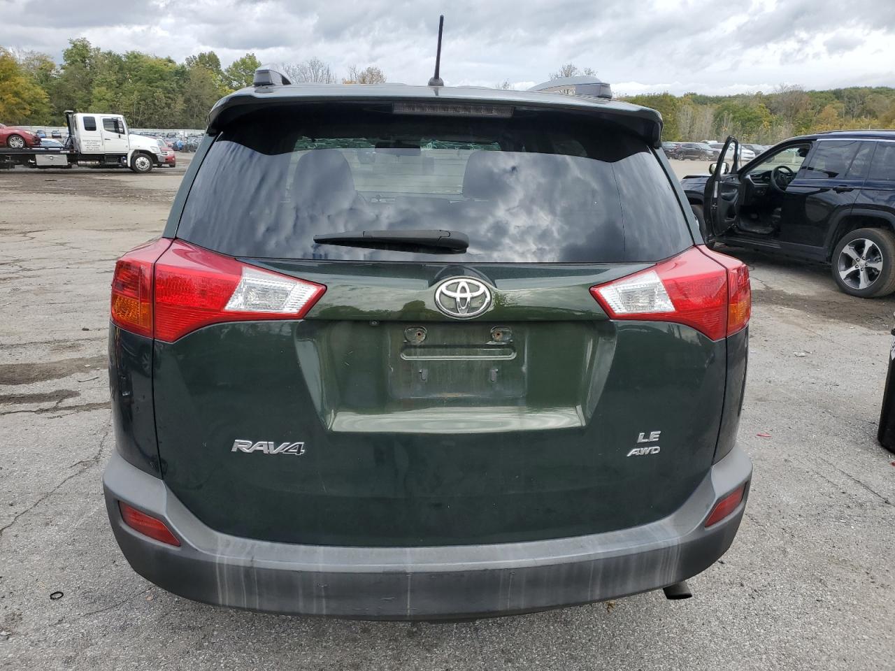 2013 Toyota Rav4 Le Green vin: 2T3BFREVXDW041768