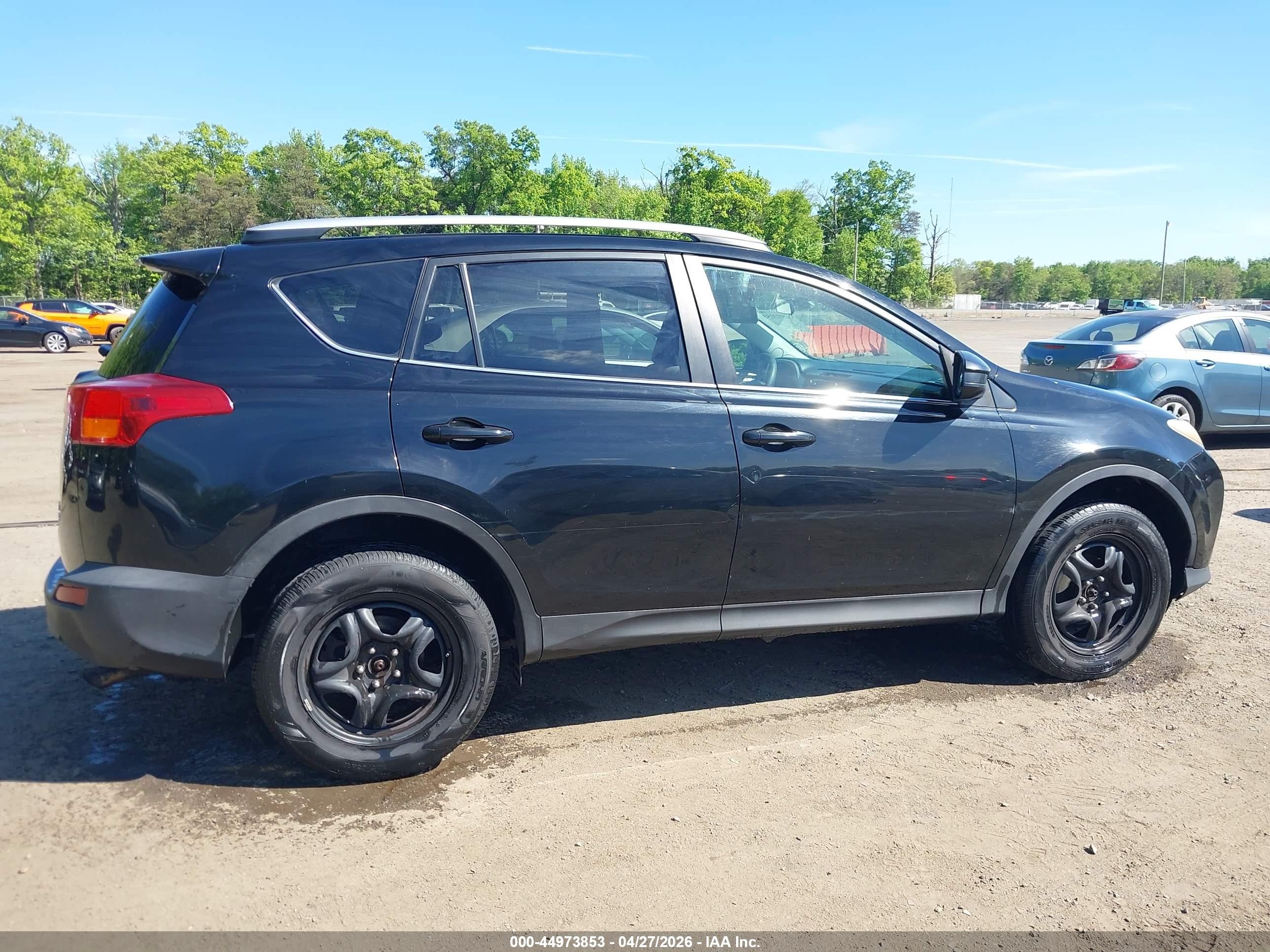 2013 Toyota Rav4 Le Black vin: 2T3BFREVXDW051572