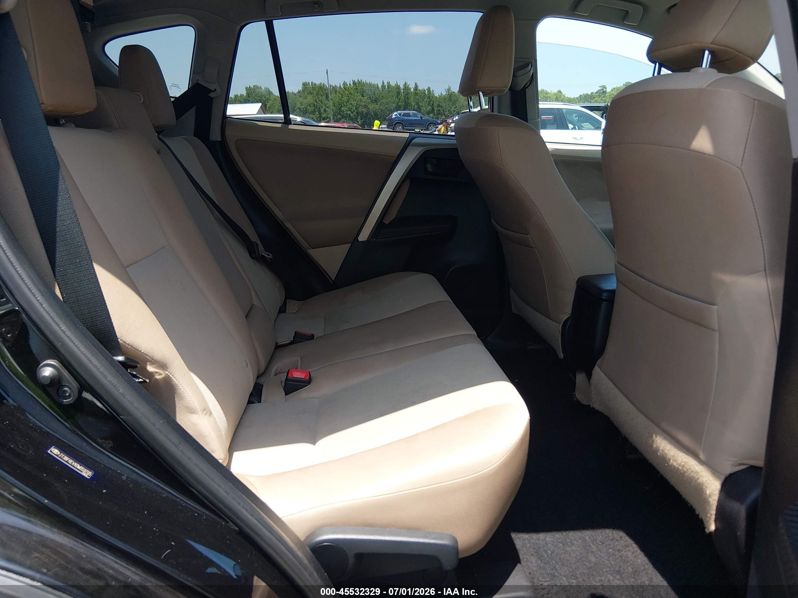2013 Toyota Rav4 Le Black vin: 2T3BFREVXDW059705