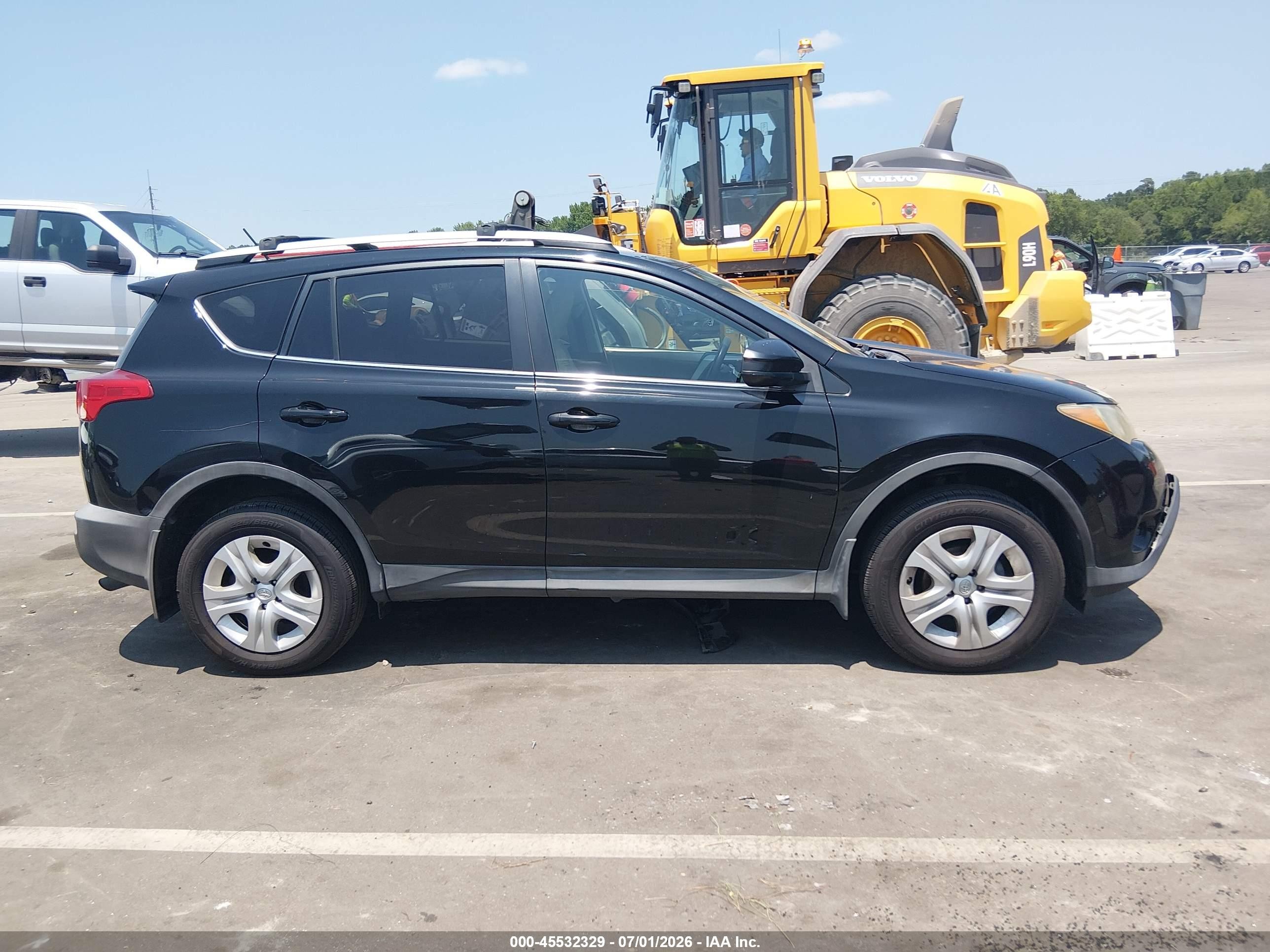 2013 Toyota Rav4 Le Black vin: 2T3BFREVXDW059705