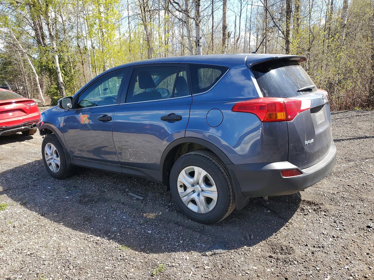 2013 Toyota Rav4 Le Blue vin: 2T3BFREVXDW061437