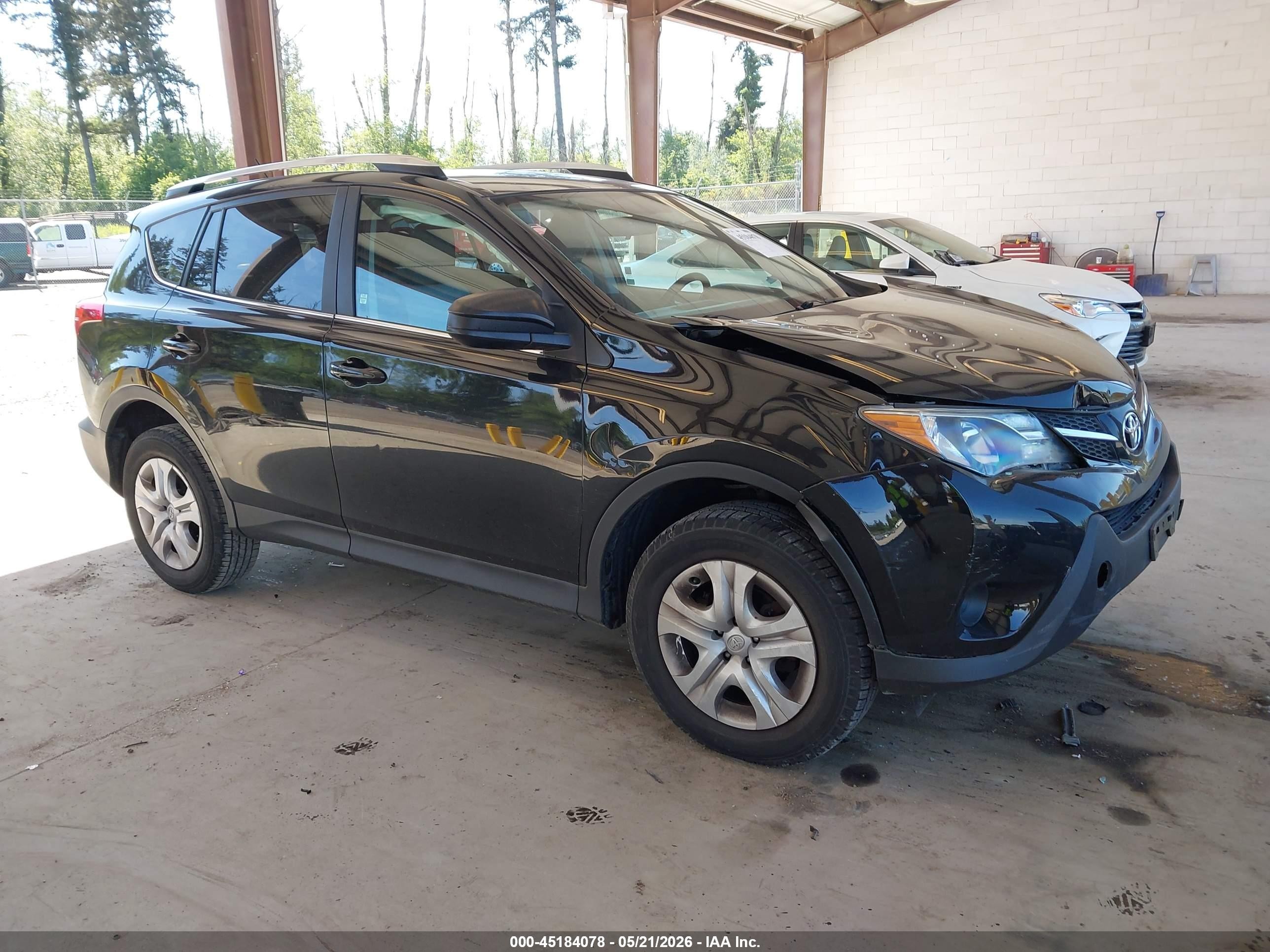 2013 Toyota Rav4 Le Black vin: 2T3BFREVXDW066394