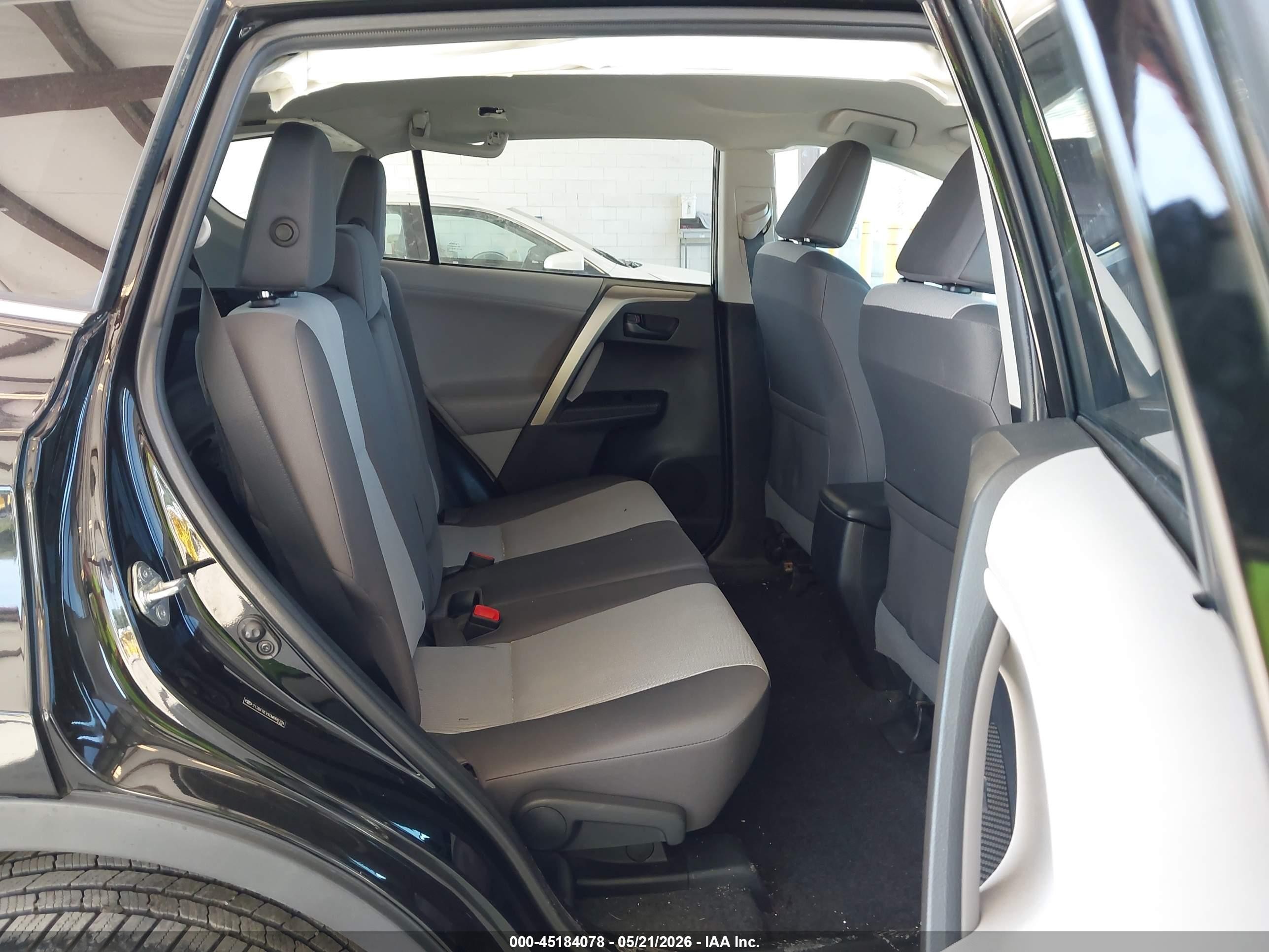 2013 Toyota Rav4 Le Black vin: 2T3BFREVXDW066394