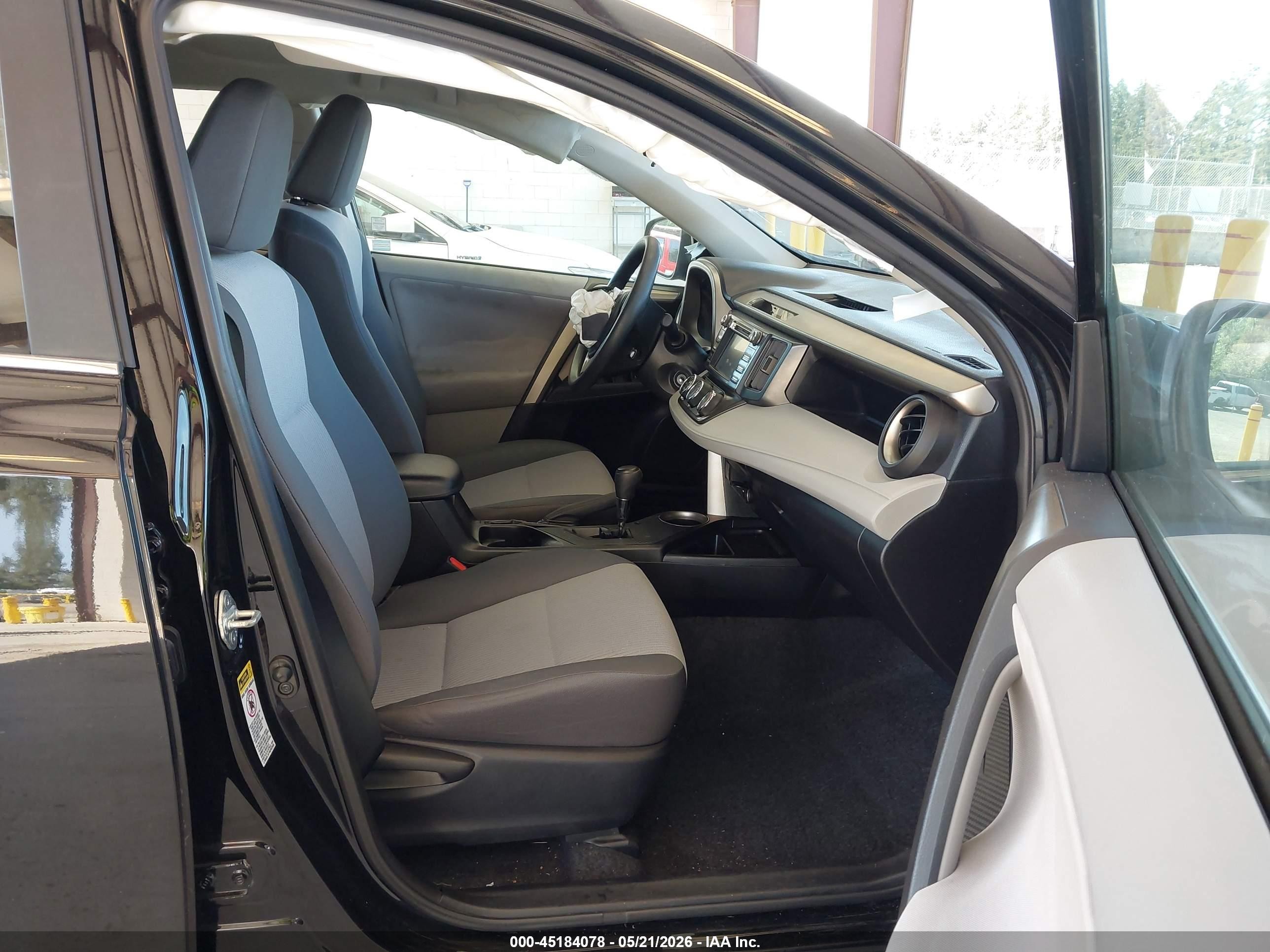 2013 Toyota Rav4 Le Black vin: 2T3BFREVXDW066394