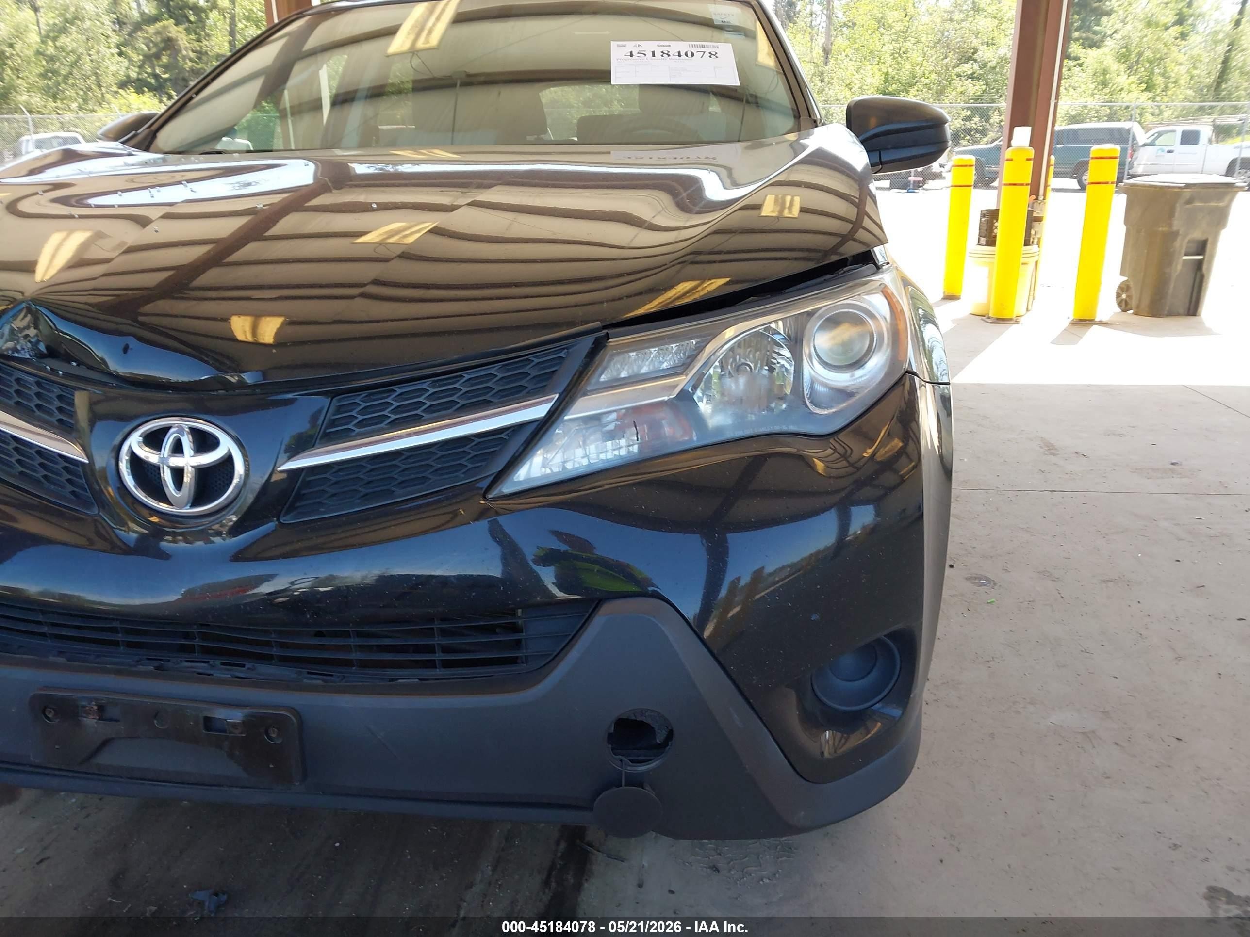 2013 Toyota Rav4 Le Black vin: 2T3BFREVXDW066394