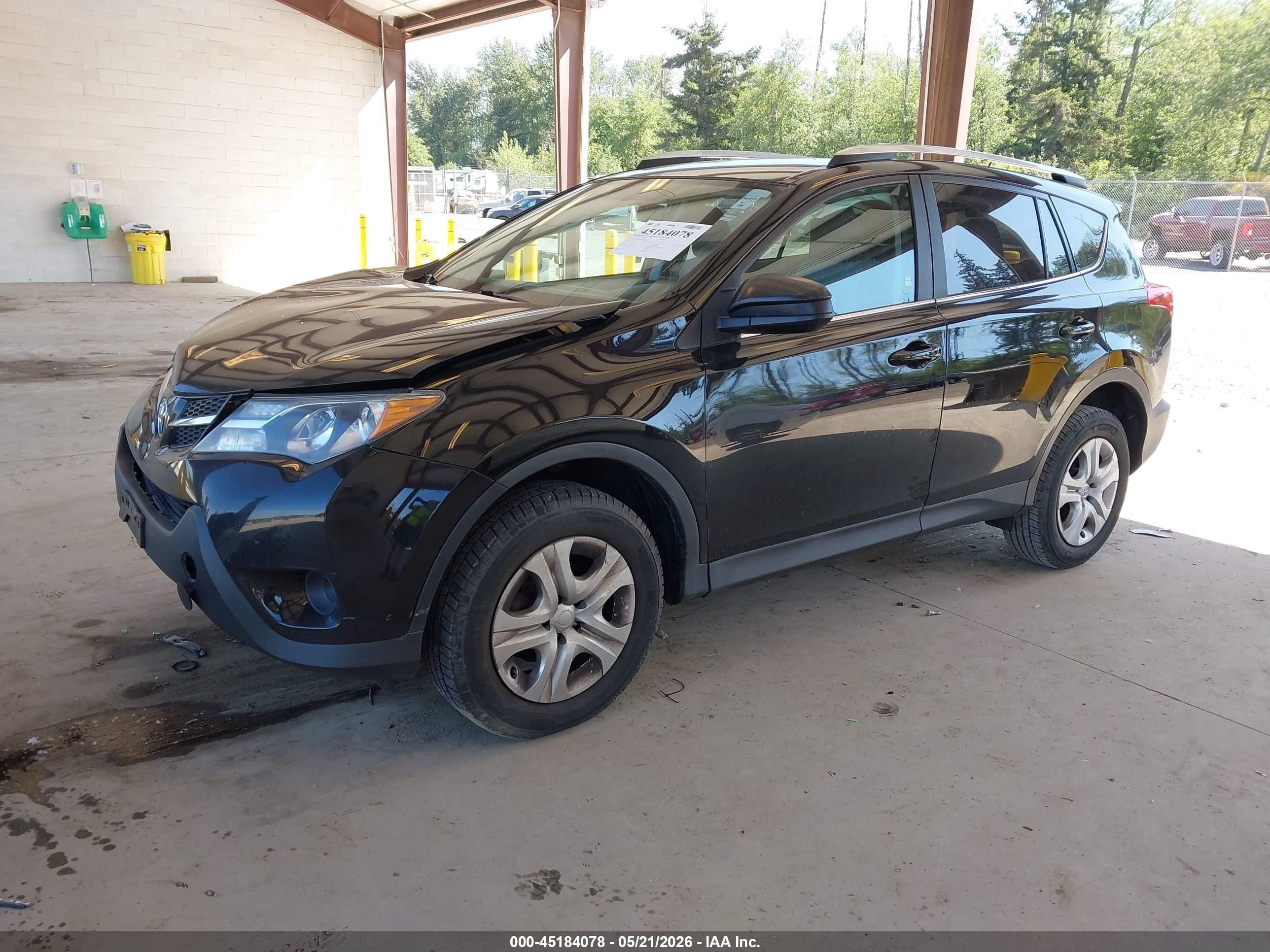2013 Toyota Rav4 Le Black vin: 2T3BFREVXDW066394
