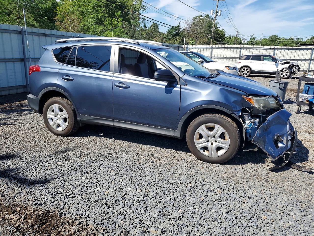 2013 Toyota Rav4 Le Blue vin: 2T3BFREVXDW079579