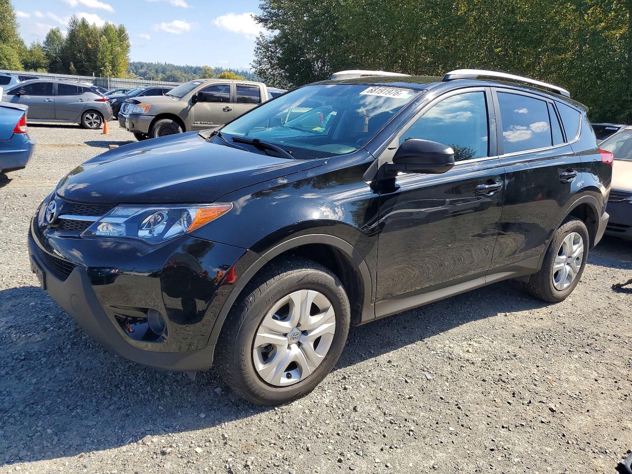 2014 Toyota Rav4 Le Black vin: 2T3BFREVXEW197116