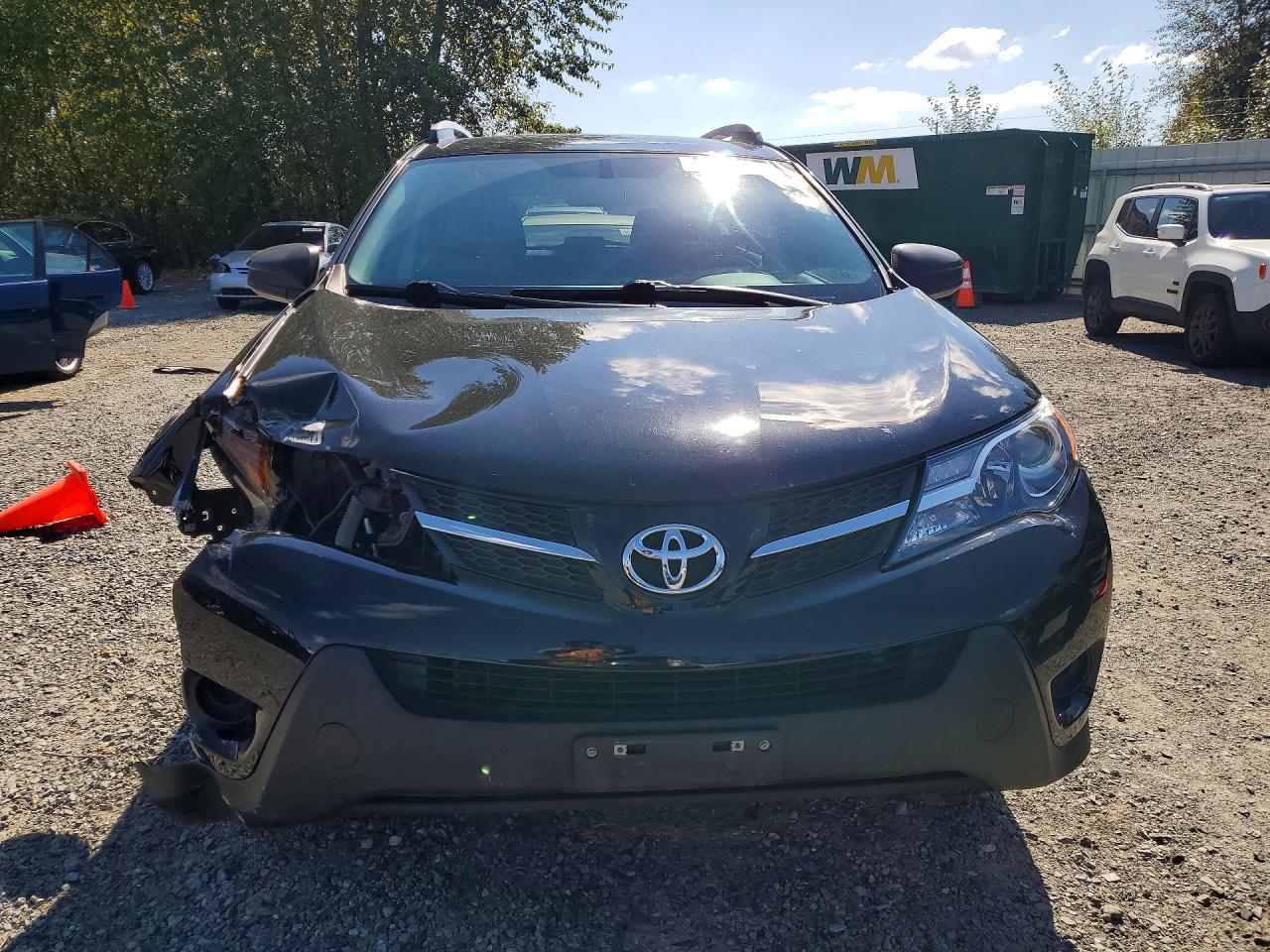 2014 Toyota Rav4 Le Черный vin: 2T3BFREVXEW197116