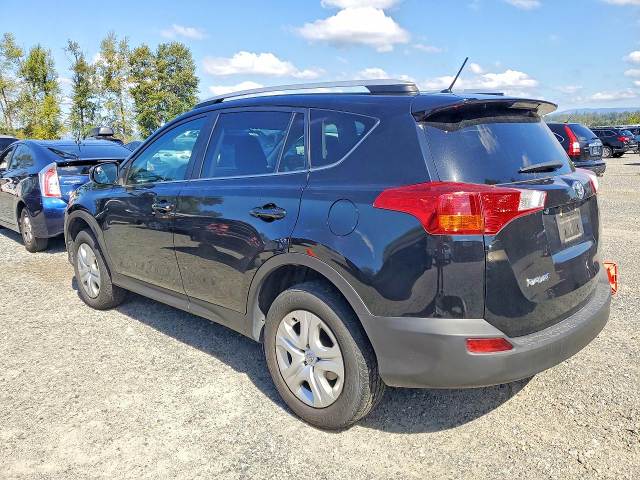 2014 Toyota Rav4 Le Черный vin: 2T3BFREVXEW197116