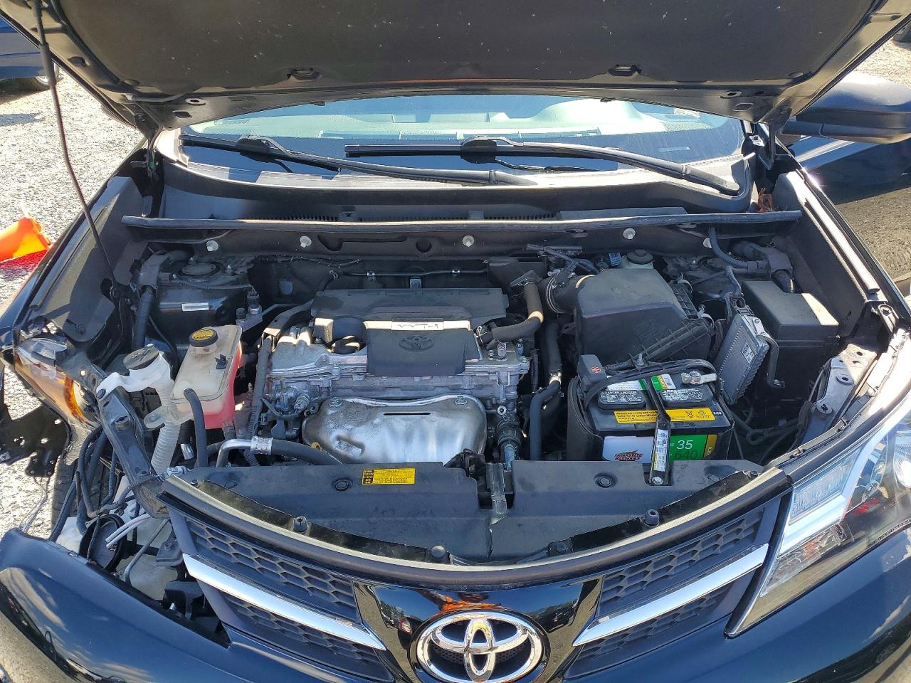 2014 Toyota Rav4 Le Черный vin: 2T3BFREVXEW197116
