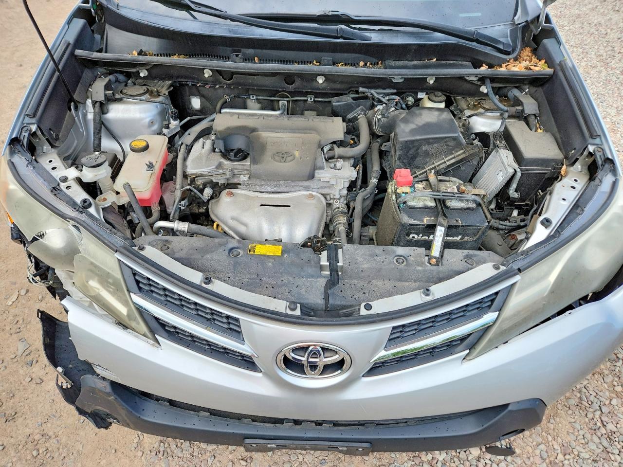 2015 Toyota Rav4 Le Серебряный vin: 2T3BFREVXFW256022