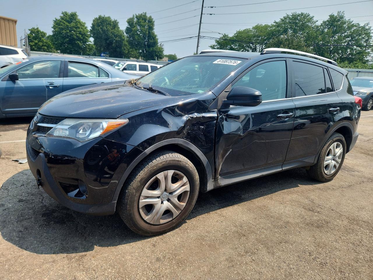 2015 Toyota Rav4 Le Black vin: 2T3BFREVXFW317689