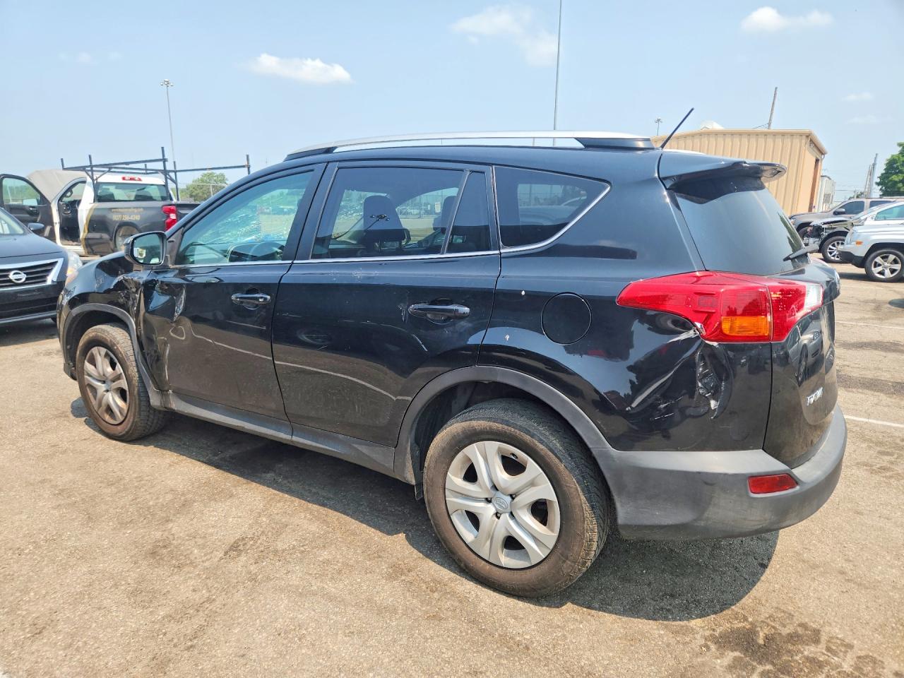 2015 Toyota Rav4 Le Black vin: 2T3BFREVXFW317689