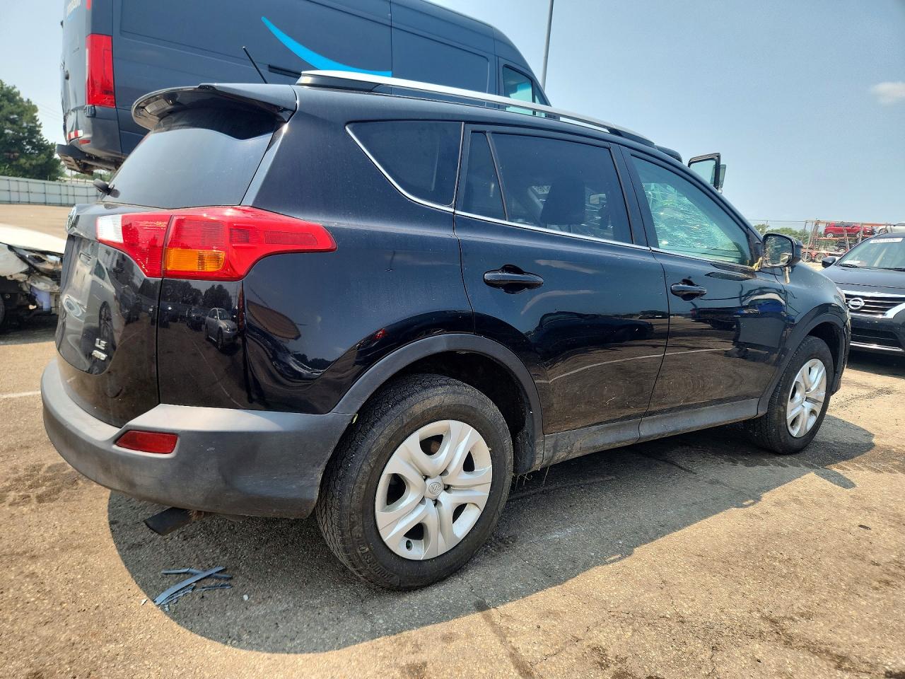 2015 Toyota Rav4 Le Black vin: 2T3BFREVXFW317689