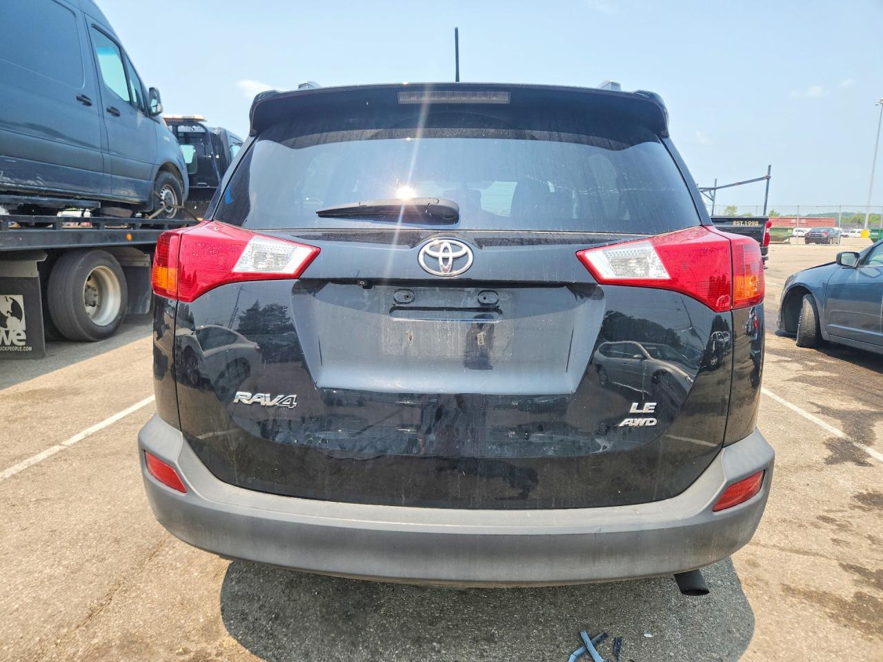 2015 Toyota Rav4 Le Black vin: 2T3BFREVXFW317689